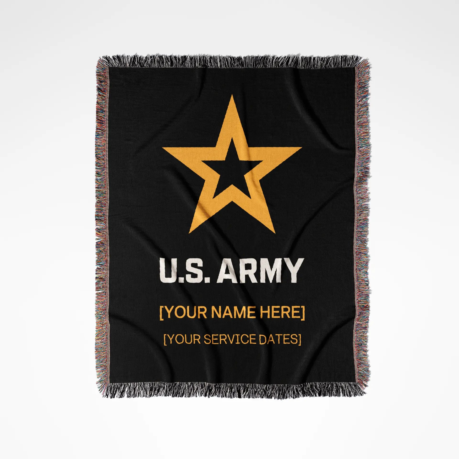U.S. Army Logo Custom Commemorative Blanket - Officially Licensed
