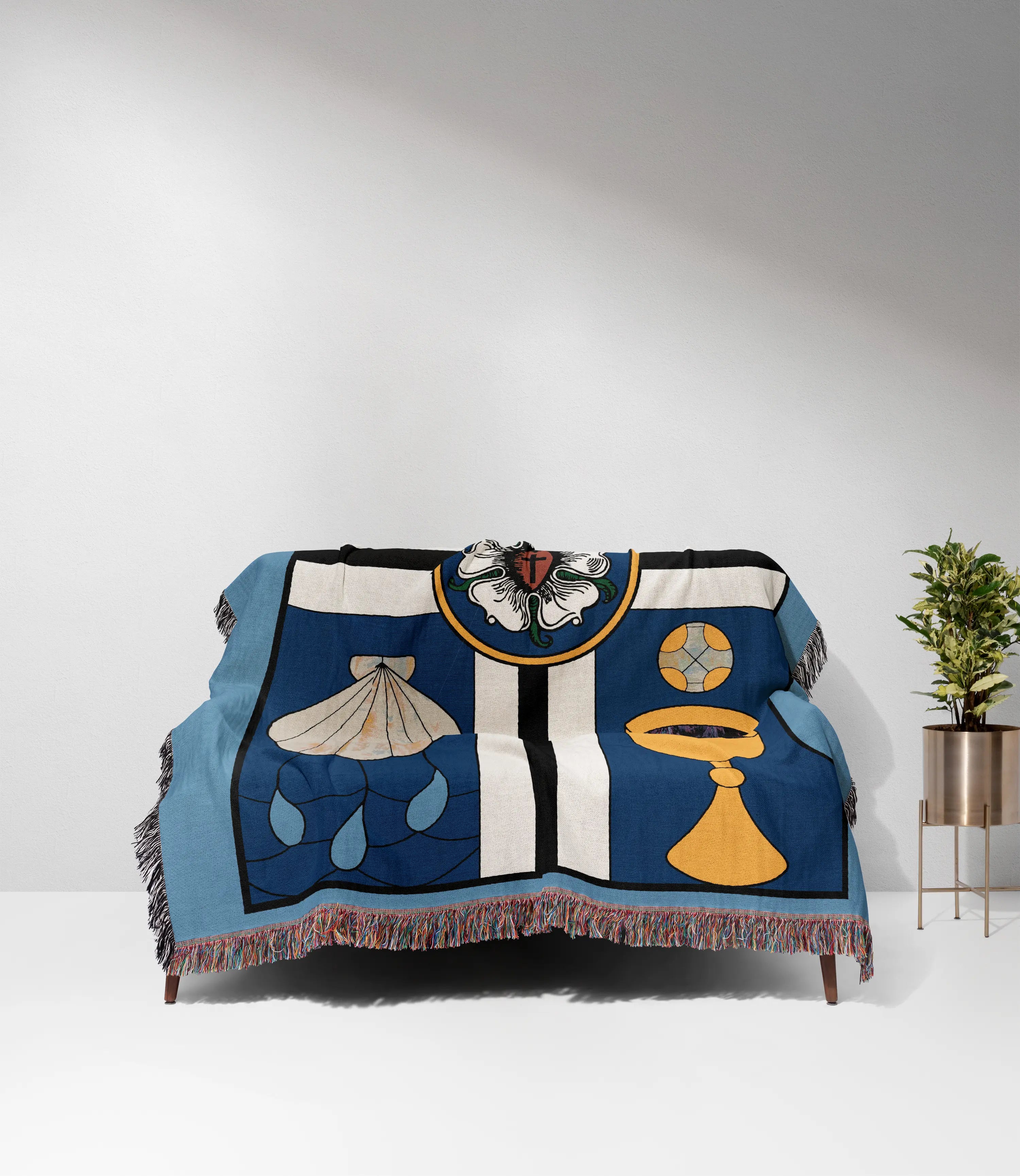 Redeemer Lutheran Church - 50th Anniversary Commemorative Woven Blanket