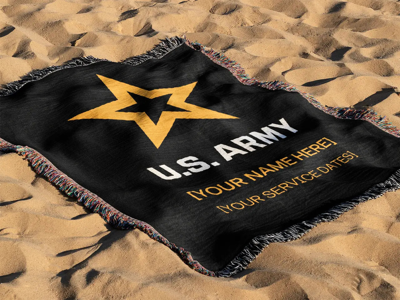 U.S. Army Logo Custom Commemorative Blanket - Officially Licensed