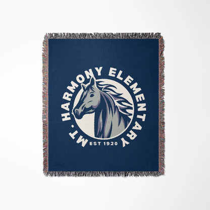 Mt. Harmony 5th Grade - Commemorative Woven Blanket