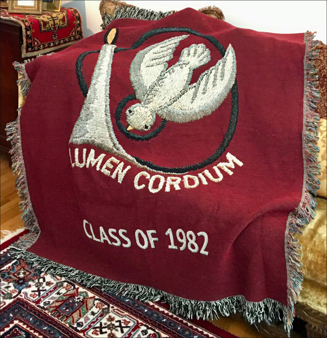 Lumen Cordium 50"x60" Custom Woven Blanket Throw